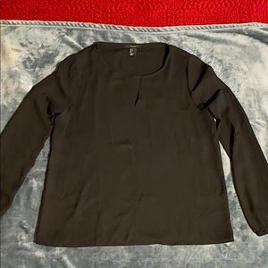 Forever 21 black blouse